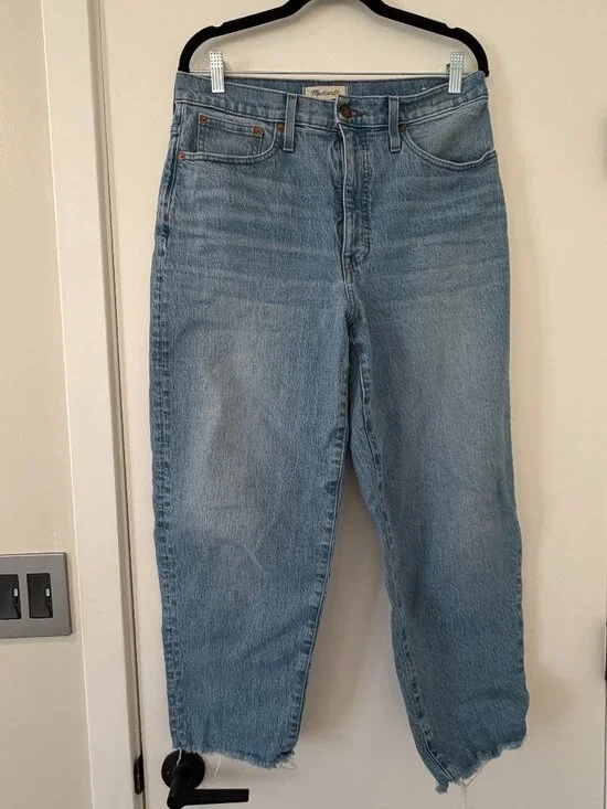 Madewell Balloon Jeans Whistler Wash Size 29 - Picture 3 of 5